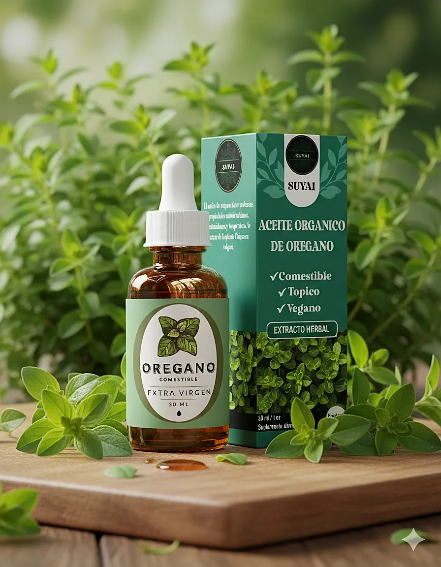 Aceite de Oregano Comestible