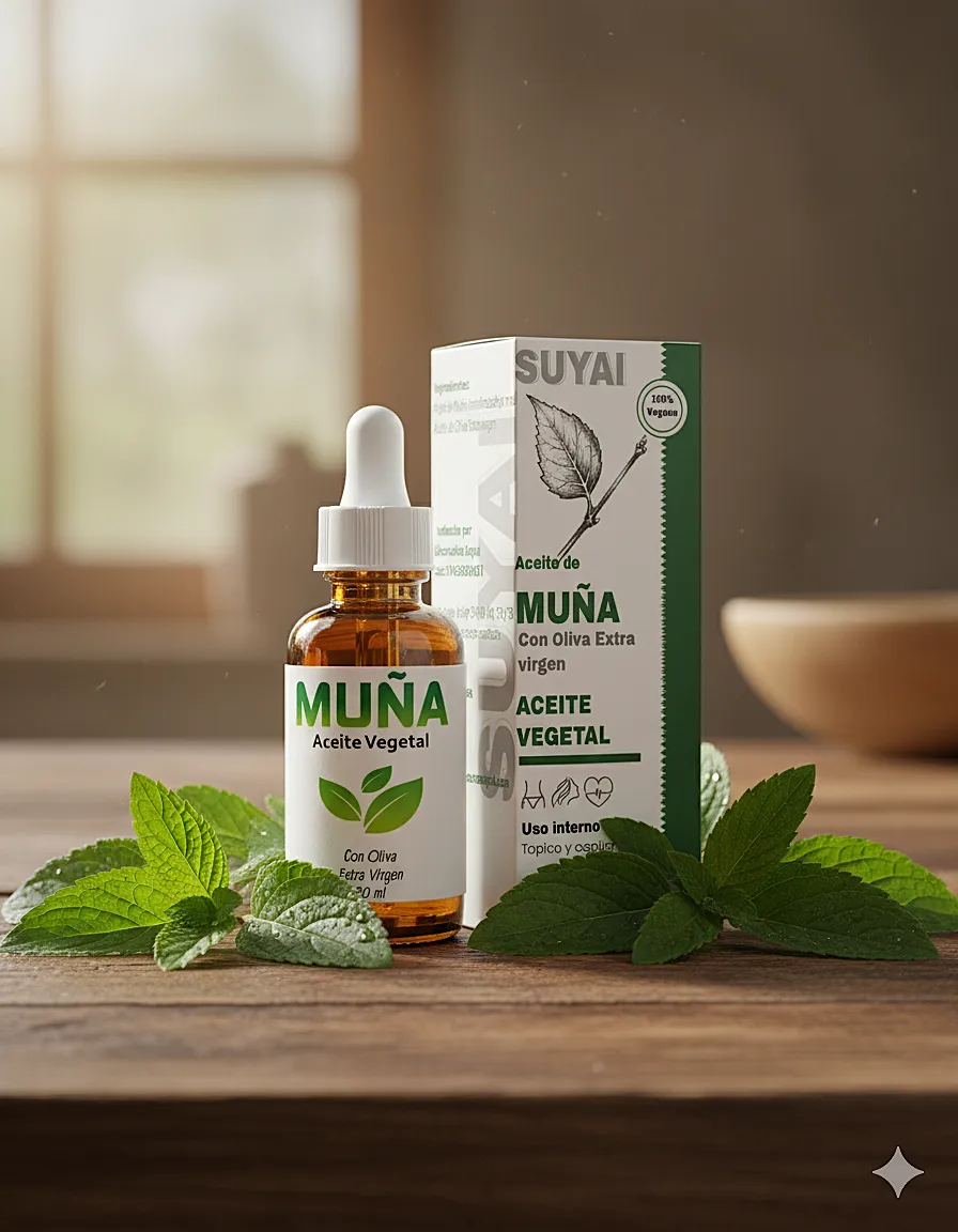 Aceite de Muña Comestible