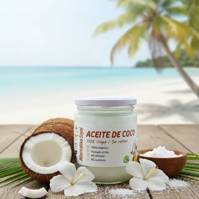 Aceite de Coco 100% Virgen No Refinado