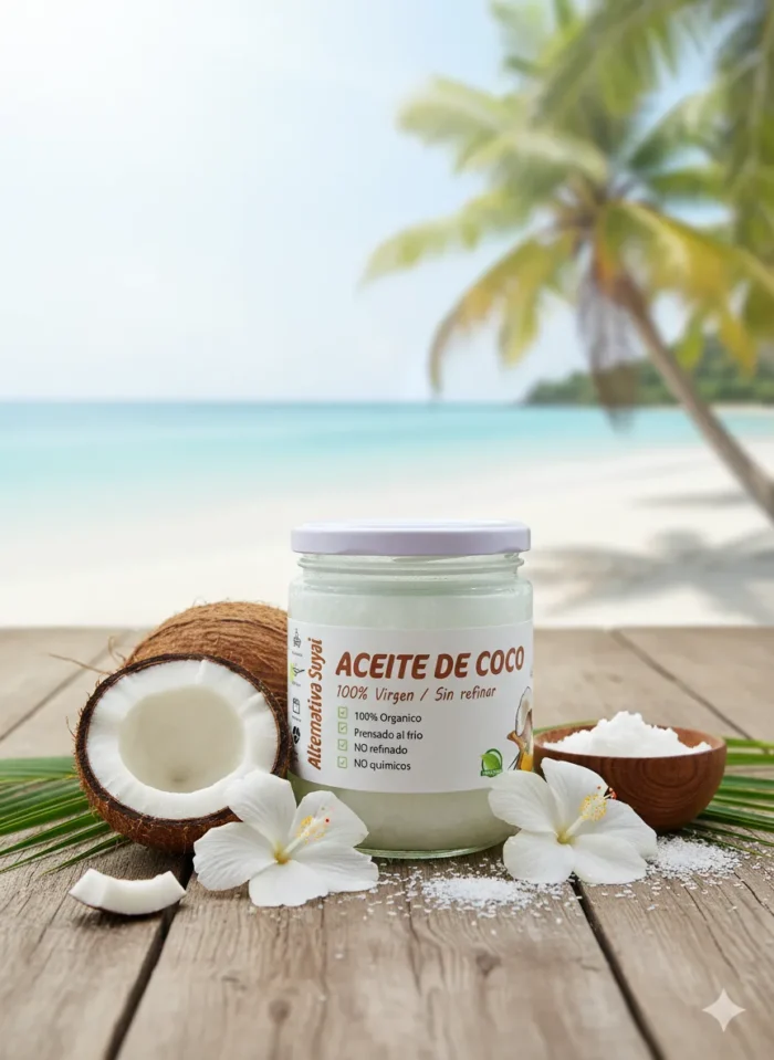 Aceite de Coco 100% Virgen No Refinado